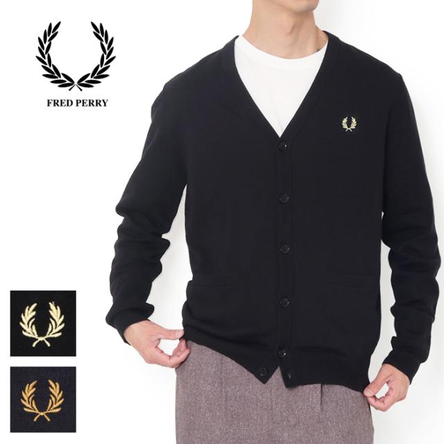 FRED PERRY フレッドペリー クラシックカーディガン [Lot/K9551] カーディガン 定番 おしゃれ メンズ 男性 大人 アメカジ ストリート き