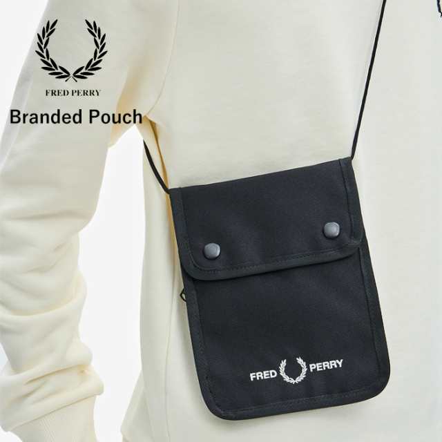 FRED PERRY フレッドペリー Branded Pouch ブランディング ポーチ ［Lot/L5294］小さめ ブランド サコッシュ  ボディバック 軽量 ギフトの通販はau PAY マーケット JXT-style au PAY マーケット－通販サイト