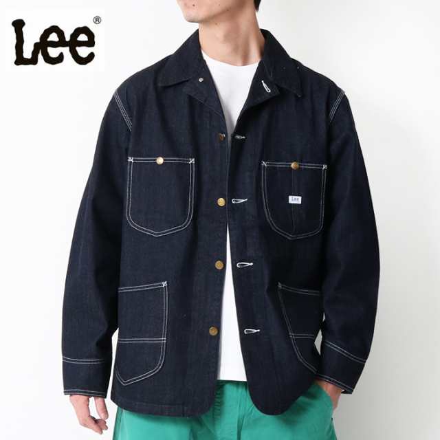 LEE リー メンズ カバーオールジャケット [Lot/LT0659-100] カバーオール ジャケット デニム デニムジャケット メンズ 男性｜au  PAY マーケット