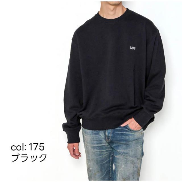 LEE リー Leeロゴ バックエンブロイダリースウェット 刺繍ロゴ LT3218