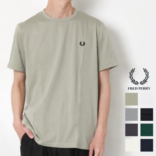 FRED PERRY 半袖 Tシャツ M3519 リンガー コットン 4色 国内発送 FRED PERRY 【正規取扱店】 フレッドペリー M3519 リンガーT