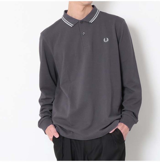 FRED PERRY フレッドペリー ロングスリーブ ツウィン ティップト 