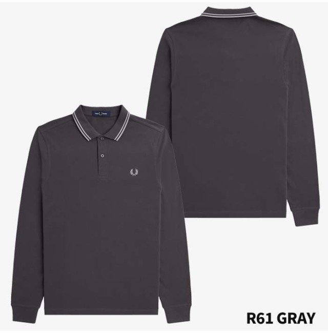 FRED PERRY フレッドペリー ロングスリーブ ツウィン ティップト