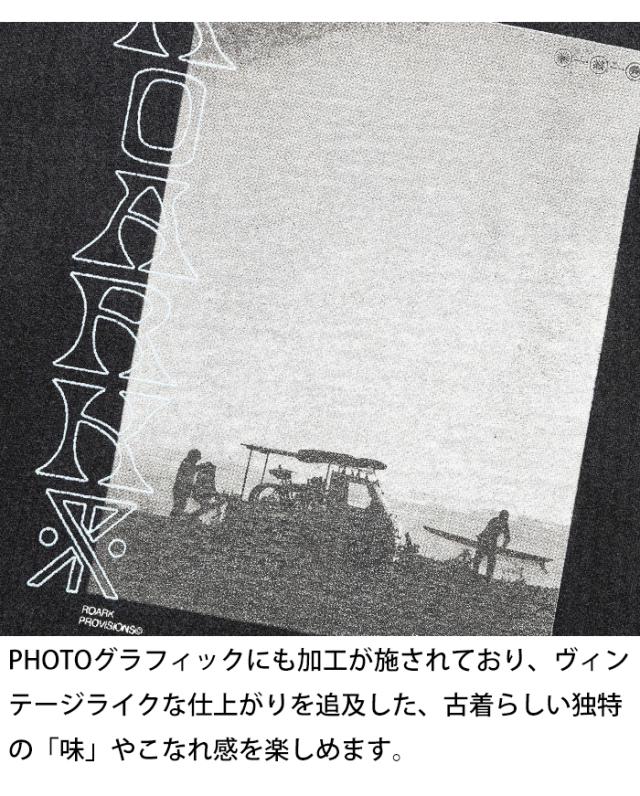 ロアーク パーカー メンズ プルオーバー ROARK スウェット プルパーカー RSWJ1152 ブランド フード フーディ 黒 ブラック ヴィンテージ ウォッシュ加工 12.5oz オンス コットン 綿 アメカジ サーフ系 ストリート