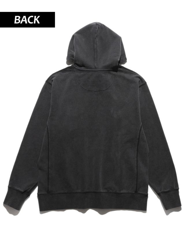 ロアーク パーカー メンズ プルオーバー ROARK スウェット プルパーカー RSWJ1152 ブランド フード フーディ 黒 ブラック ヴィンテージ ウォッシュ加工 12.5oz オンス コットン 綿 アメカジ サーフ系 ストリート
