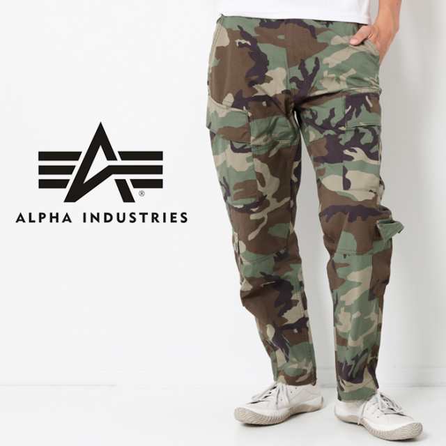 ALPHA アルファ コンバット カーゴパンツ [Lot/TB1058-120] カーゴパンツ パンツ ボトムス ワイドパンツ 迷彩 カモフラ  カモフラ柄 メン｜au PAY マーケット