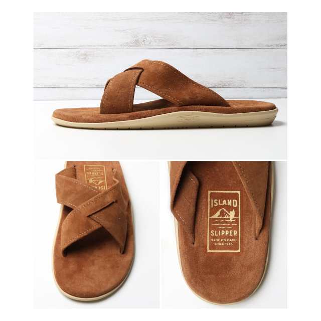 【10％OFF】ISLAND SLIPPER アイランドスリッパ SUEDE LEATHER スウェードレザーサンダル [Lot/PT223] メンズ  レザー スウェード 大人 シ｜au PAY マーケット