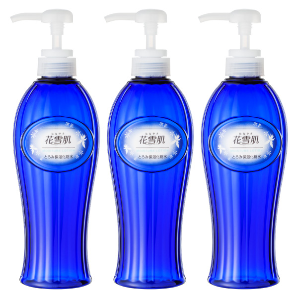 化粧水 大容量 保湿 はなゆき 花雪肌 とろみ保湿化粧水 600ml 3本セット 合成香料フリー 合成着色剤フリー 鉱物油フリー【12/23（火）9時まで レビューを書いてポイント＋3%】