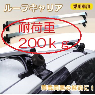 送料無料 乗用車用ルーフキャリア ルーフボックス 荷物 貨物 脚立 作業車 自転車 キヤリア 積載荷重0ｋｇ 乗用車用ルーフキャリア アの通販はau Pay マーケット あったらいいなぁaruyoの防災あるよ