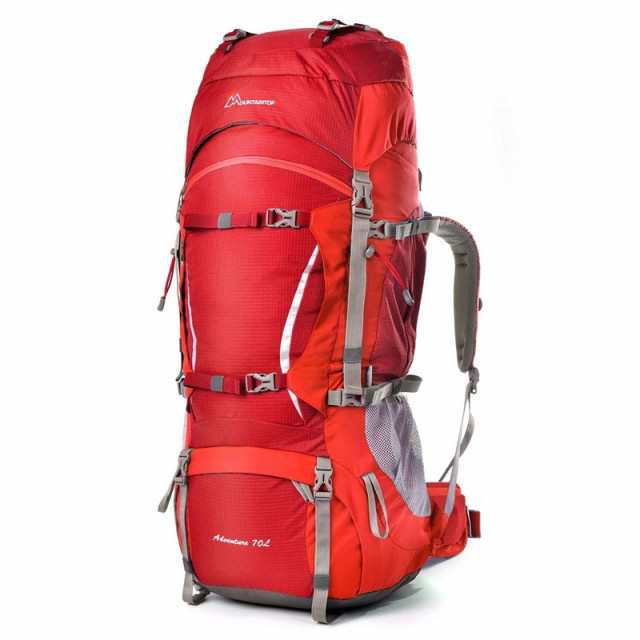 70L バックパック メンズ リュック 登山 大容量ザック 軽量 長期旅行