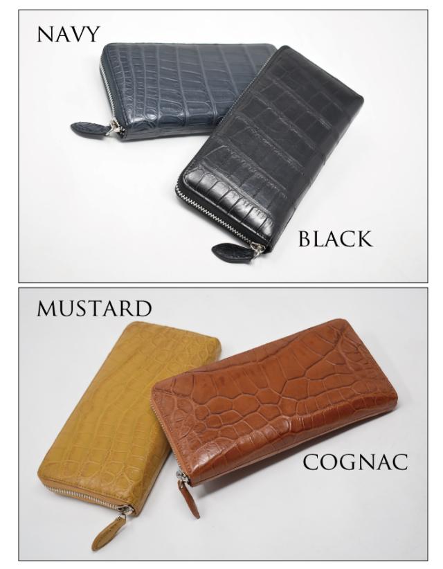 クロコダイル 本革 長財布 レディース メンズ 紳士 バレンタイン
