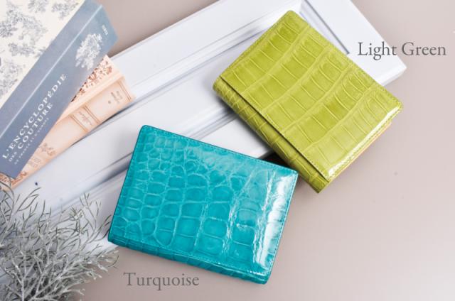 カードケース シャイニング クロコダイル 本革 メンズ レディース 二つ折り 手帳型 カードフォルダ ワニ革 軽い 多収納 艶あり 折りたたみ カード入れ おしゃれ 軽量 レザー 鰐革 上品 男性 女性 人気 風水 縁起 開運 一粒万倍日 ギフト 送料無料 カードケース シャイニング クロコダイル 本革 メンズ レディース 二