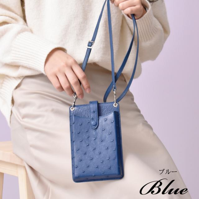 新作 スマホポシェット 本革 ミニショルダー レディース