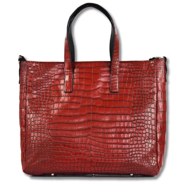 JRA クロコダイル 本革 手提げバッグ 楽天市場】トートバッグ クロコダイル 国産 日本製 JRA マット