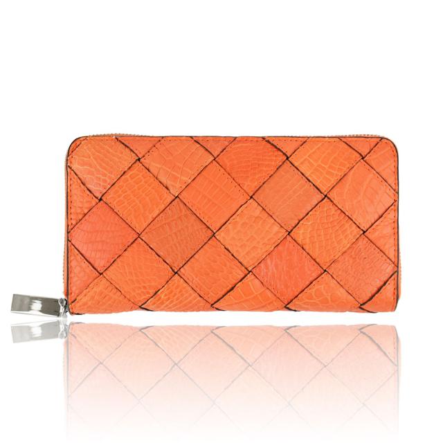 未使用訳あり クロコダイル ヒマラヤ 長財布 パッチワーク ラウンドファスナー 未使用訳あり クロコダイル ヒマラヤ 長財布 パッチワーク ラウンド