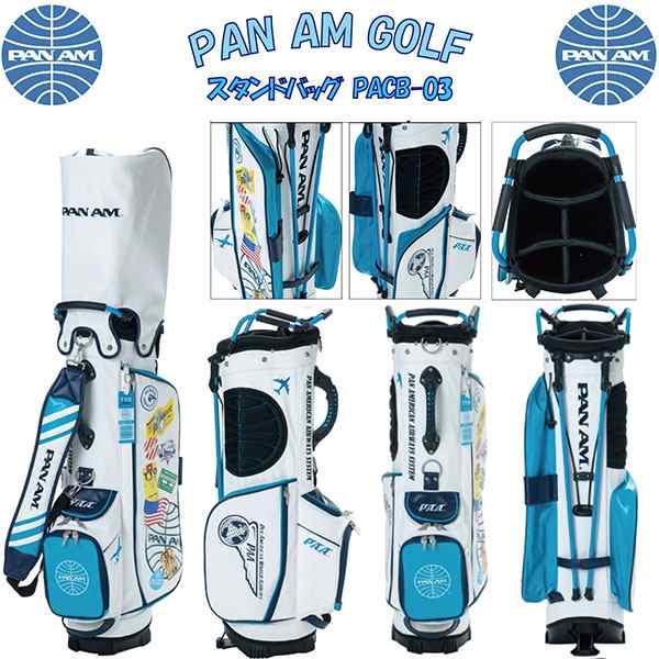 PAN AM GOLF パンナムゴルフ スタンド キャディバッグ 2021年モデル 日本正規品