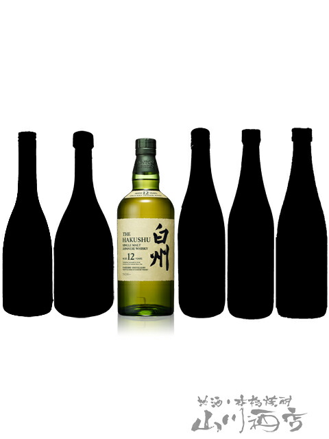 ウィスキー・日本酒セット  6本セット 白州 12年 700ml 十 日本酒５本のセット      要冷蔵  送料無料  商品番号  8544