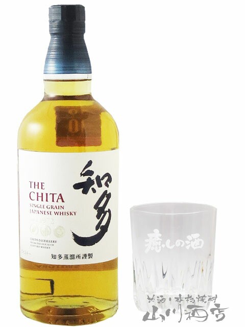 サントリーウィスキー 知多 700ml + メッセージ入りロックグラス１個セット 【 5829 】 【 ウイスキー 】 【 送料無料 】の通販は
