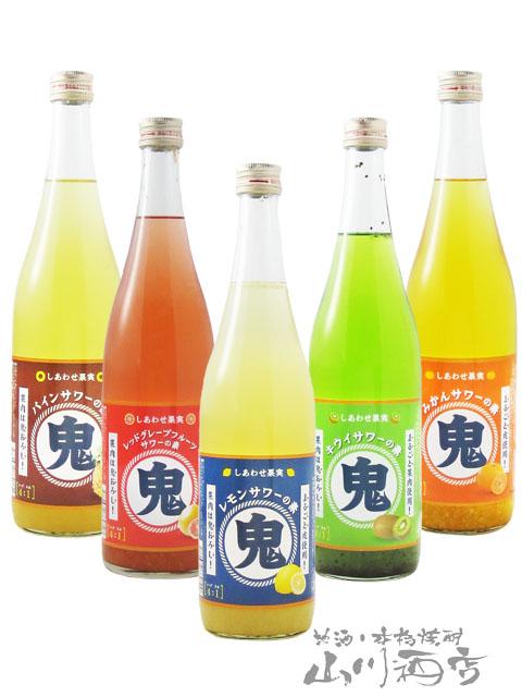 リキュール 5本セット 鬼サワー 720ml 5種セット 北海道 北のさくら 送料無料 商品番号 7936