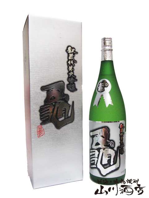 日本酒 初亀 はつかめ 純米大吟醸　『亀』 化粧箱入り　1.8L 初亀醸造 静岡県 ギフト 要冷蔵 商品番号 2417