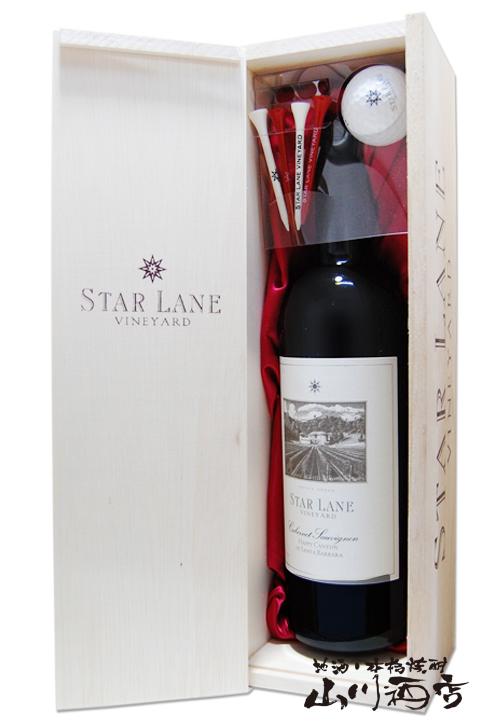 カルフォルニア赤ワイン  スターレーン　カベルネ ソーヴィニヨン ギフトセット 750ml　ゴルフボール ティーセット   ゴルフコンペ景品 カルフォルニア赤ワイン  商品番号 2674の通販は 8,910円
