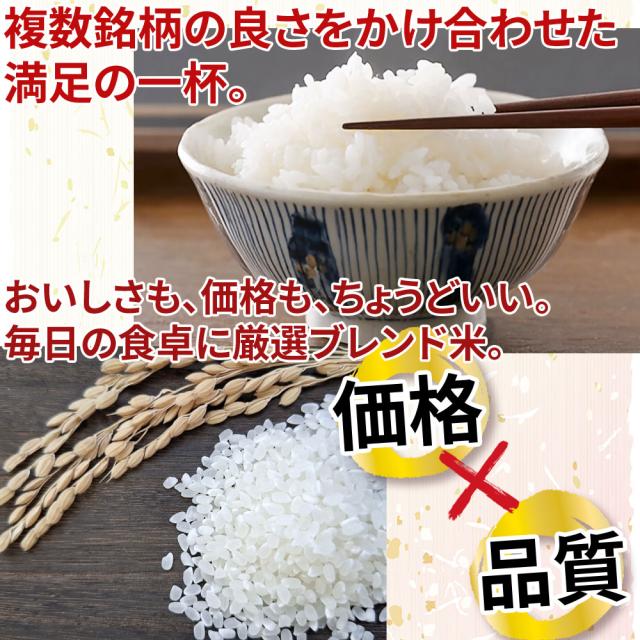 米 ブレンド米 玄米30kg 白米 27kg 無洗米 27kg (30kg袋×1) 国産 送料無料 徳用 お試し 業務用 訳あり ご家庭用 令和7年度 当日精米 置き配可_1