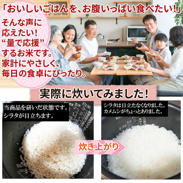 米 生活応援米（当店ブレンド米より下ランク） 白米30kg ×1袋 令和7年度 送料無料 徳用 お試し 業務用 訳あり ご家庭用 置き配可_3