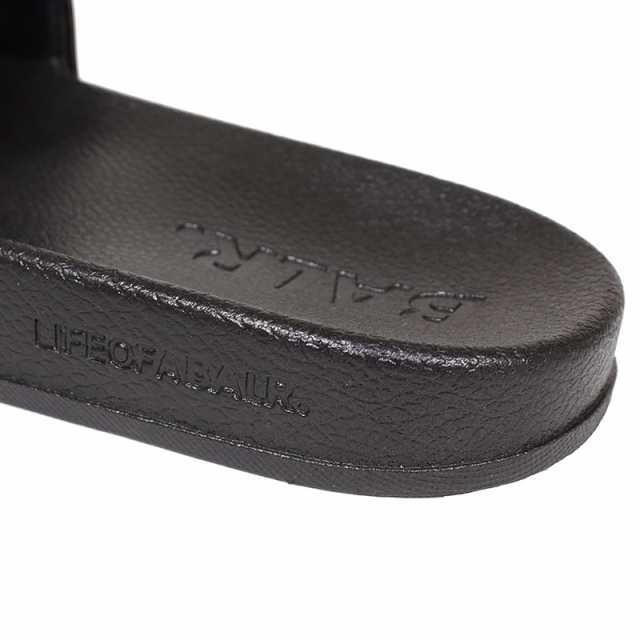 全国無料BALR シャワーサンダル B10247 Slider Black/Black サンダル