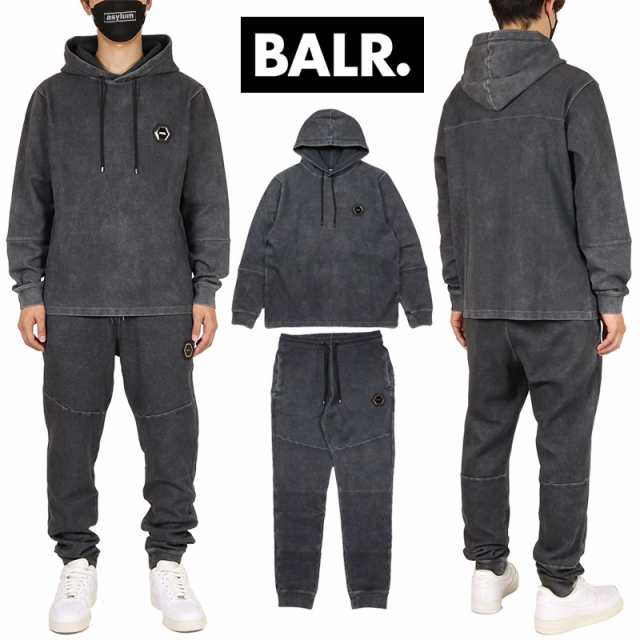 ボーラー セットアップ BALR. スウェットパンツ ジョガー プルオーバー