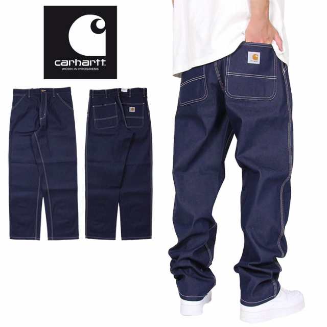 カーハート WIP パンツ CARHARTT WIP ワークインプログレス デニムパンツ バギーパンツ 太め ゆったり メンズ レディース ブランド 大き