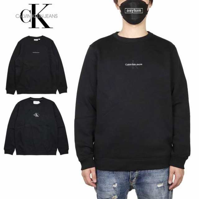 カルバンクライン ジーンズ トレーナー CKジーンズ CALVIN KLEIN JEANS スウェット 裏起毛 メンズ レディース ブランド 大きい