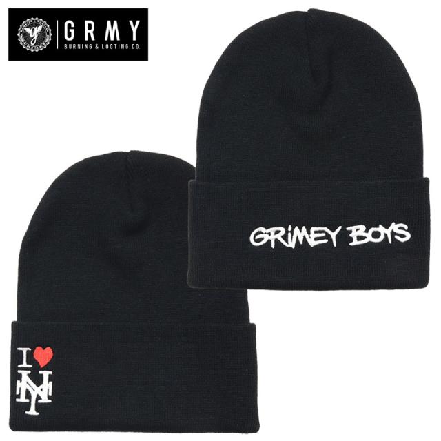 グライミー ニット帽 GRIMEY ニットキャップ ビーニー 帽子 メンズ レディース ブランド おしゃれ おすすめ 人気 黒の通販は 6,600円