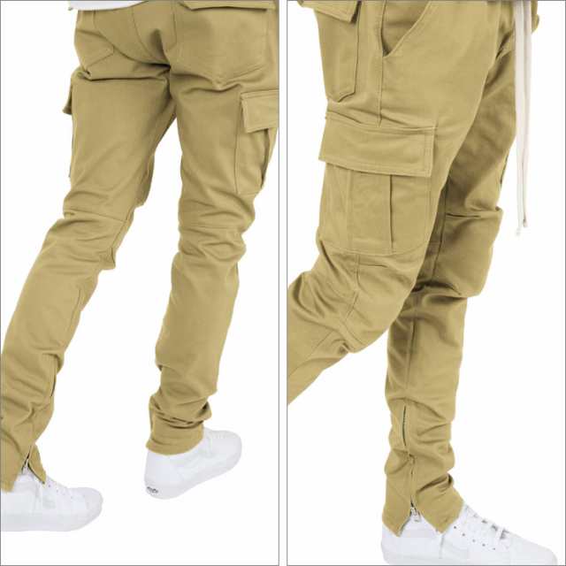 mnml ミニマル カーゴパンツ スキニー スリム CARGO DRAWCORD PANTS 裾