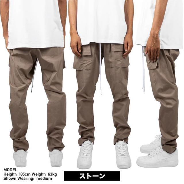 ミニマル カーゴパンツ Mnml メンズ ブランド 大きいサイズ おしゃれ おすすめ ゆったり 太め 黒 綿 S M L Xl Xxlの通販はau Pay マーケット Asylum