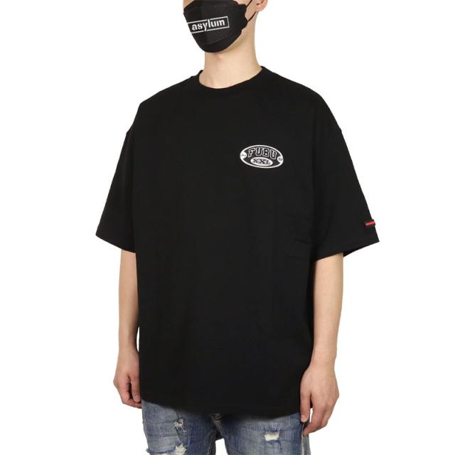 フブ Tシャツ FUBU 半袖 ビッグシルエット オーバーサイズ TEE メンズ レディース ブランド 大きいサイズ おしゃれ 白 黒の通販は