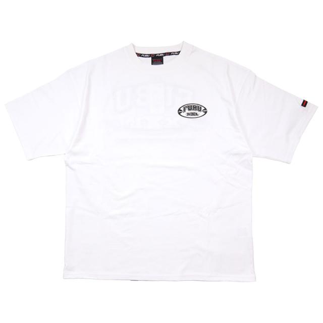 フブ Tシャツ FUBU 半袖 ビッグシルエット オーバーサイズ TEE メンズ レディース ブランド 大きいサイズ おしゃれ 白 黒の通販は