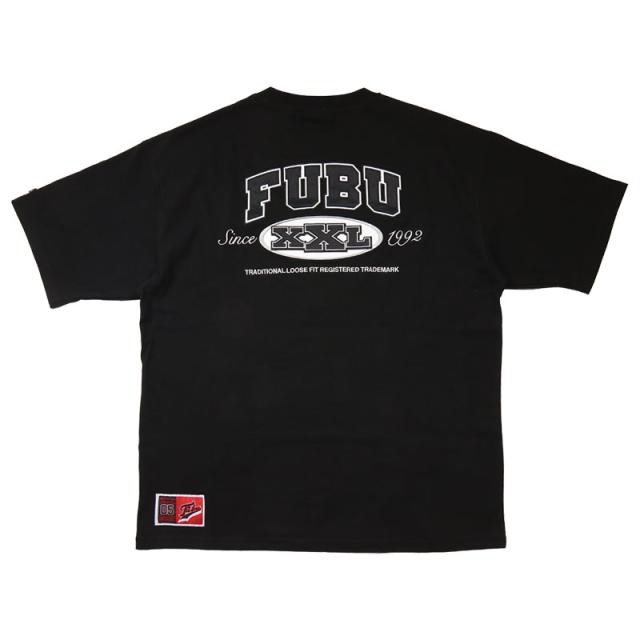 フブ Tシャツ FUBU 半袖 ビッグシルエット オーバーサイズ TEE メンズ レディース ブランド 大きいサイズ おしゃれ 白 黒の通販は