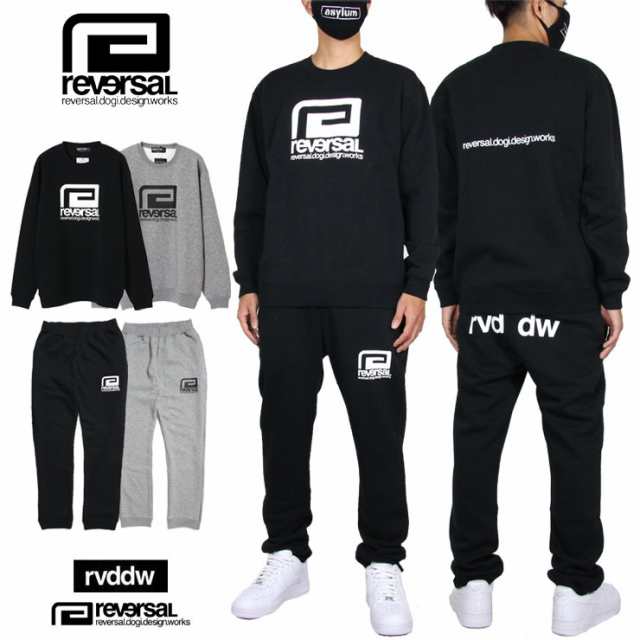 リバーサル セットアップ REVERSAL トレーナー スウェット BIG MARK SWEATSHIRT rvddw SWEAT PANTS rvbs035 rvbs038