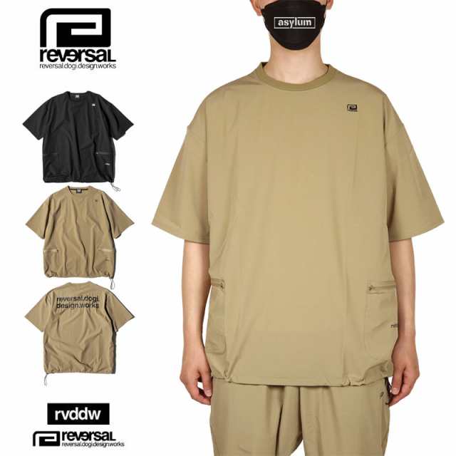 リバーサル Tシャツ reversal rvddw 半袖 トップス ナイロン