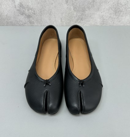 本革 羊革 tabi パンプス 足袋パンプス レディース フラットシューズ