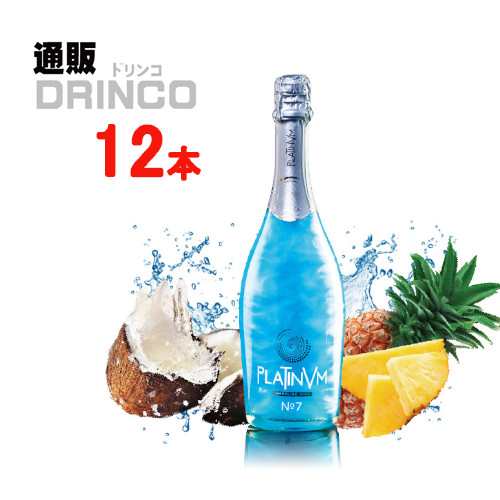 ワイン プラチナム フレグランス NO.7 パイナップル＆ココナッツ 750ml 瓶 12本 [ 12 本 * 1 ケース ] エレメント 【送料無料 北海道・