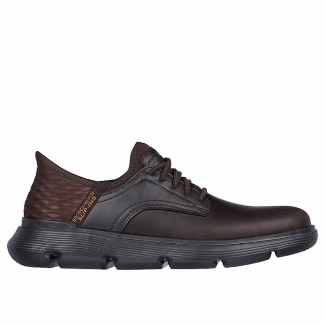 SKECHERS スケッチャーズ SLIP-INS Garza Gervin スリップインズ ガーザ ガービン メンズ スニーカー フォーマル ビジネス 205046-CHOC