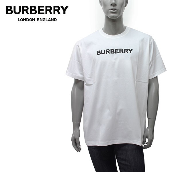 現品限り一斉値下げ！ 新品 - Tシャツ BURBERRY 8055309 A1464 ロゴ