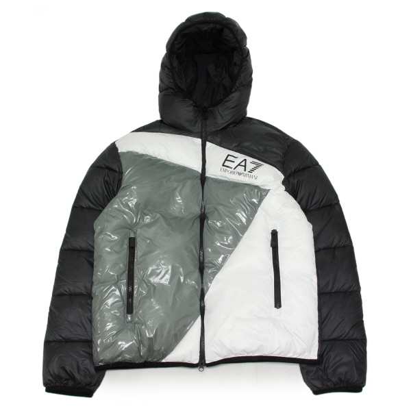 エンポリオアルマーニ EMPORIO ARMANI EA7 カラーブロック パディング