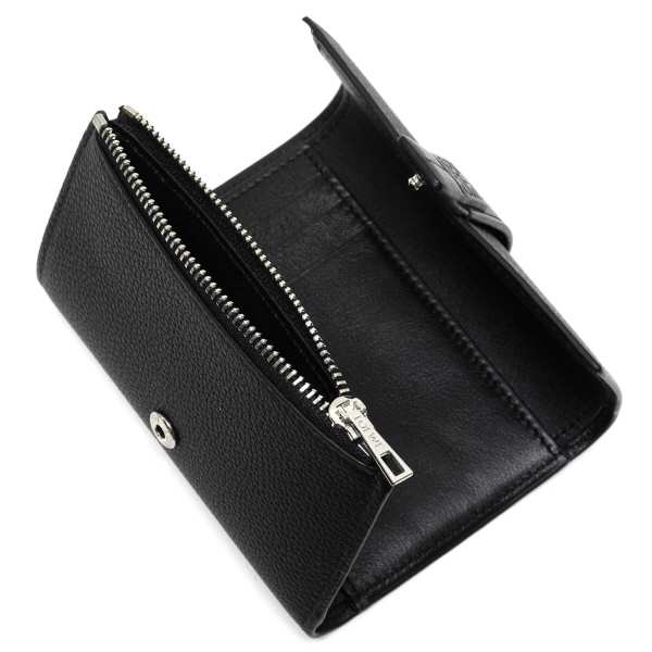 ロエベ LOEWE SMALL VERTICAL WALLET バーティカル ウォレット スモール 三つ折り財布【BLACK】 C660S86X01  1100/【2023SS】l-wallet 正規通販サイト バッグ・財布・ファッション小物