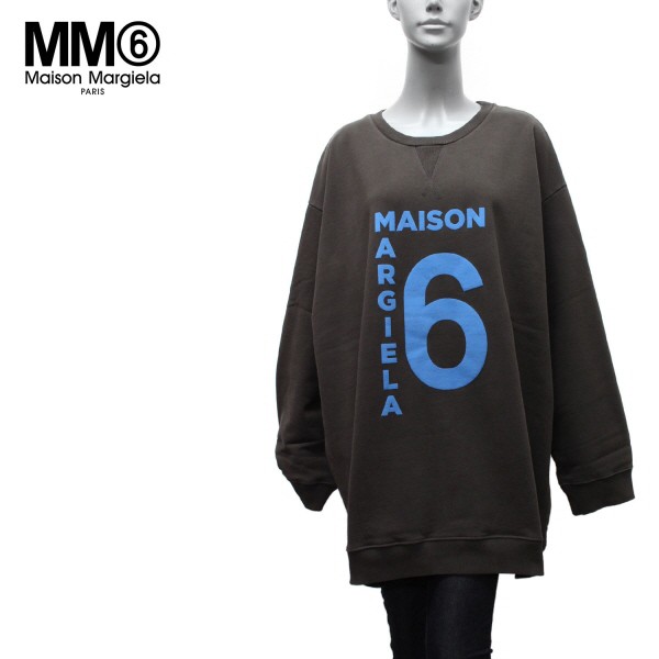 MM6 MaisonMargiela スウェットトレーナー ブラック - 通販