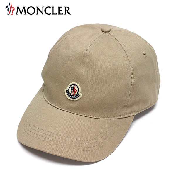 モンクレール MONCLER ユニセックス ワッペン付き ファブリックキャップ【ベージュ】 3B00040 V0006  20J/【2023SS】goods｜au PAY マーケット