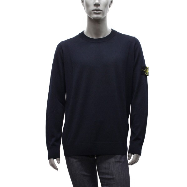 ストーンアイランド STONE ISLAND ワッペン付き クルーネックセーター