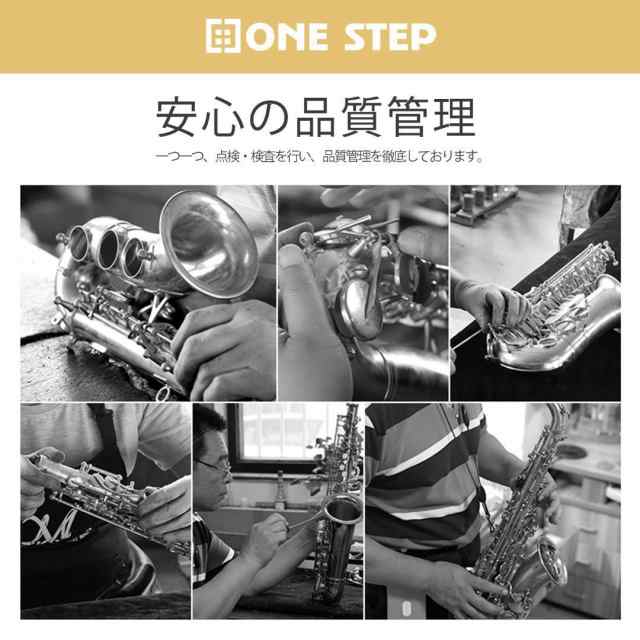 アルトサックス 初心者セット E Saxophone ゴールドラッカー ケース ...