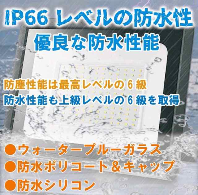 65%OFF!】 LED投光器 200w 薄型野外照明 作業灯 PSE適合 防水 ワークライト